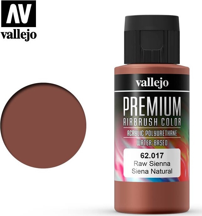 Billede af Vallejo - Premium Airbrush Maling - Raw Sienna 60 Ml