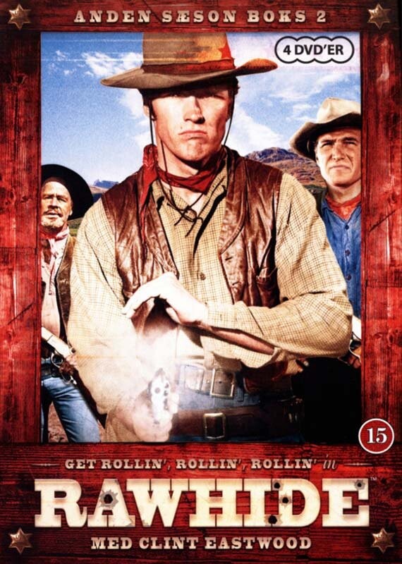 Rawhide - Sæson 2 - Del 2 - DVD - Tv-serie