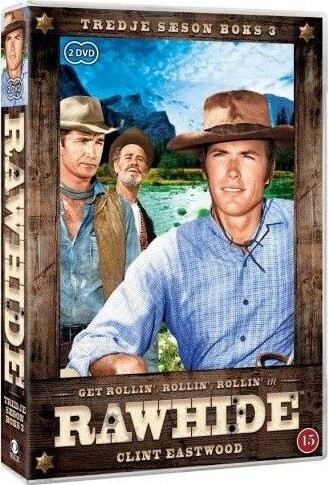Rawhide - Sæson 3 - Boks 3 - DVD - Tv-serie