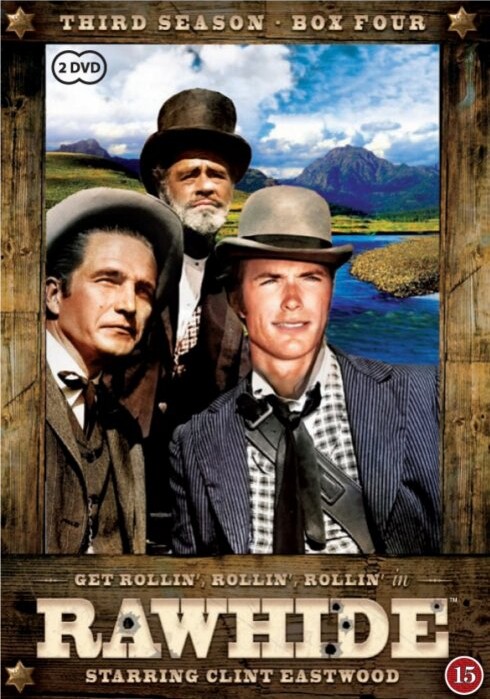 Rawhide - Sæson 3 - Boks 4 - DVD - Tv-serie
