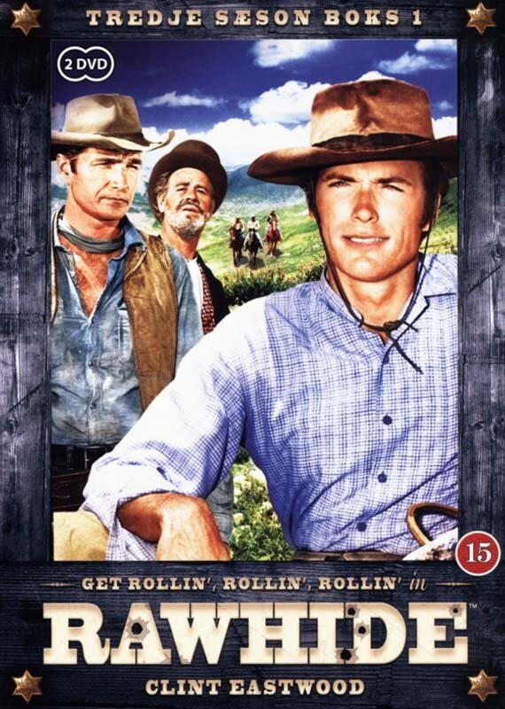 Rawhide - Sæson 3 - Del 1 - DVD - Tv-serie