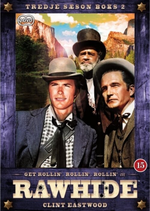 Rawhide - Sæson 3 - Del 2 - DVD - Tv-serie