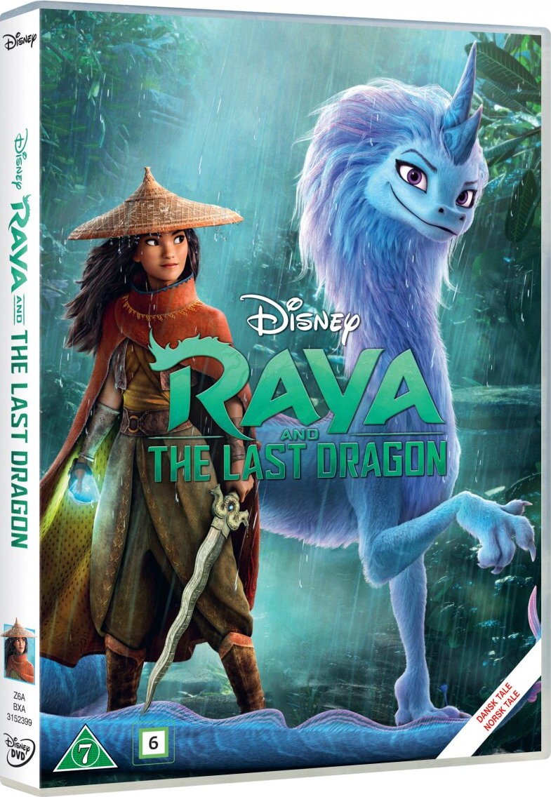 Raya Og Den Sidste Drage / Raya And The Last Dragon - Disney - DVD - Film