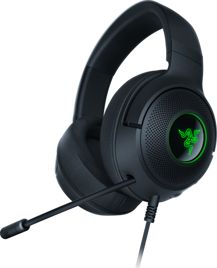 Razer - Kraken V3 X Usb Ultra-light Gaming Høretelefoner
