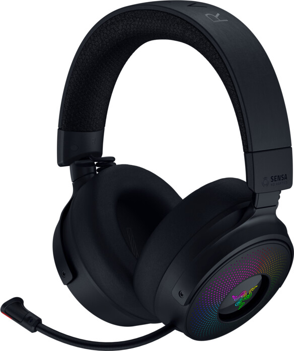 Razer - Kraken V4 Pro Black - Wireless Rgb Høretelefoner