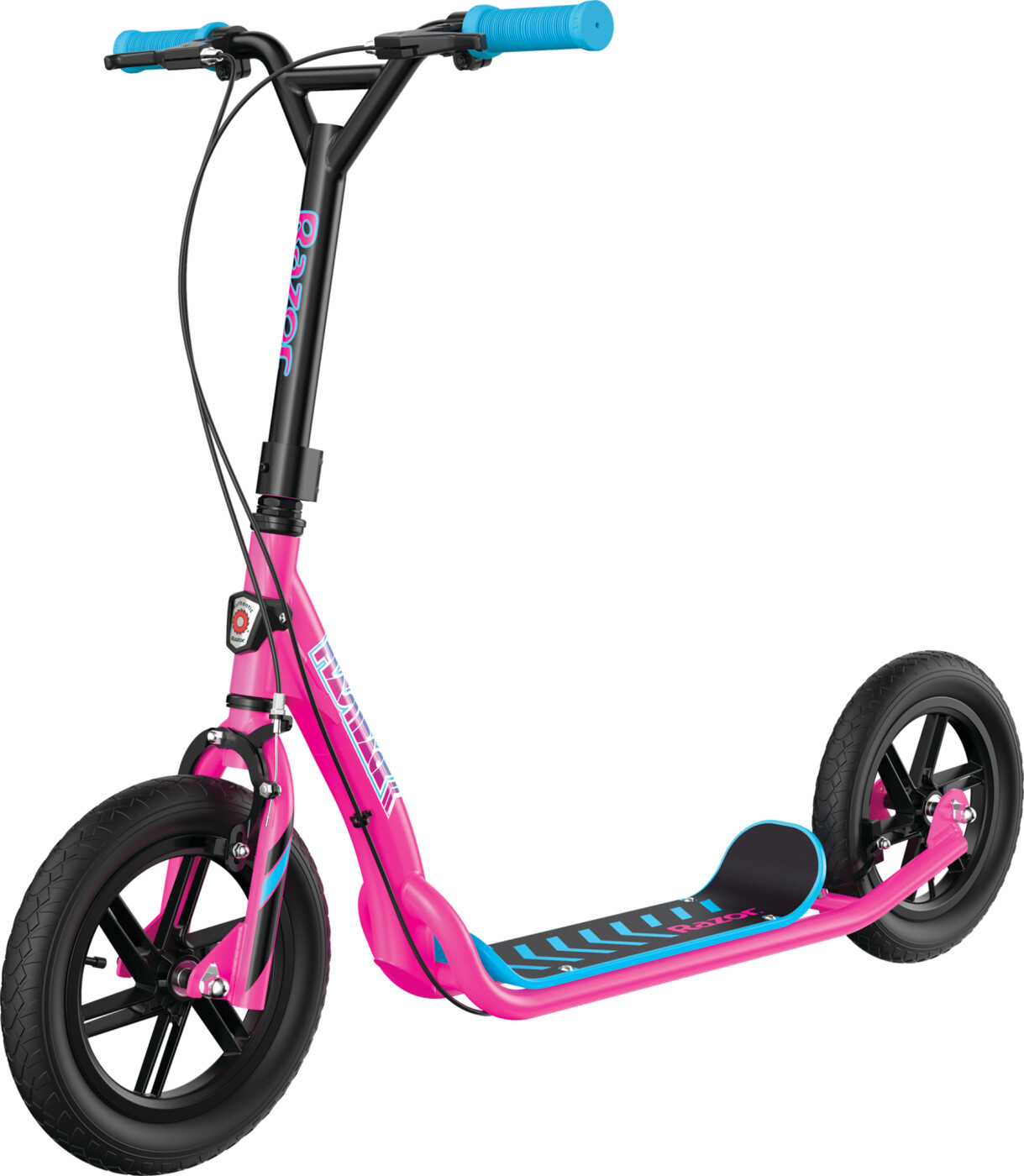 Billede af Razor - Løbehjul Til Børn - Store Hjul - Flashback - Pink Blå