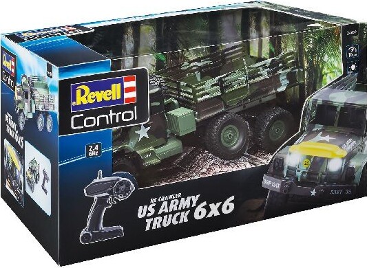 Billede af Fjernstyret Militær Truck - 1:16 - Us Army Truck 6x6 - Revell Control