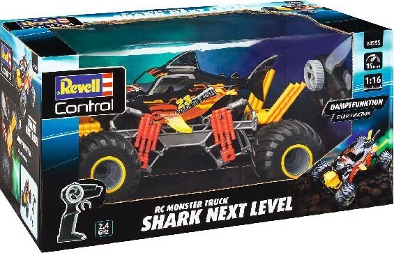 Se Revell Control - Monster Truck - Fjernstyret - Shark Next Level - 1:16 hos Gucca.dk