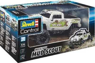 Billede af Revell Control - Mud Scout Fjernstyret Monster Truck - 1:10 - Hvid