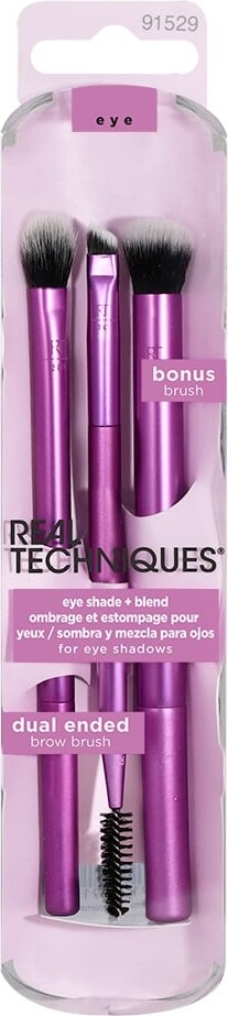 Billede af Real Techniques - Eye Shade + Blend Børstesæt - 3 Stk