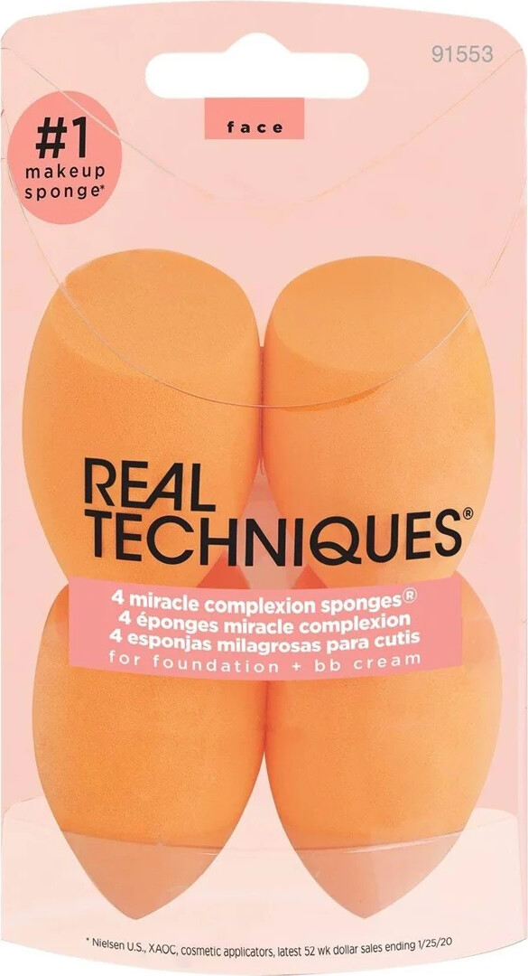 Real Techniques Miracle Complexion Sponge 4 Pack