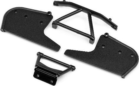 Rear Bumper Set - Hp107393 - Hpi Racing