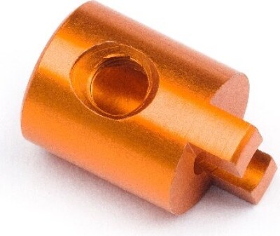 Rear Hub L (orange) - Hp110148 - Hpi Racing