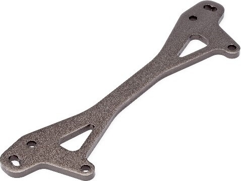 Rear Shock Mount Plate A (gunmetal/+12mm) - Hp87551 - Hpi Racing