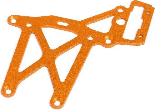 Rear Upper Plate (orange) - Hp87483 - Hpi Racing