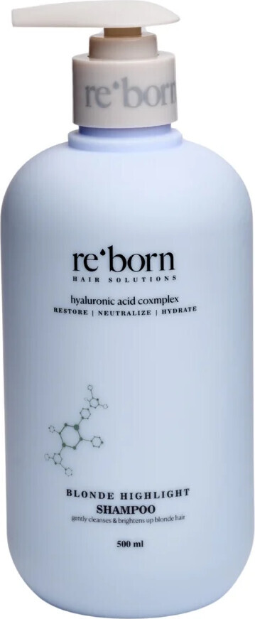 Reborn - Blonde Highlight Shampoo - 500 Ml