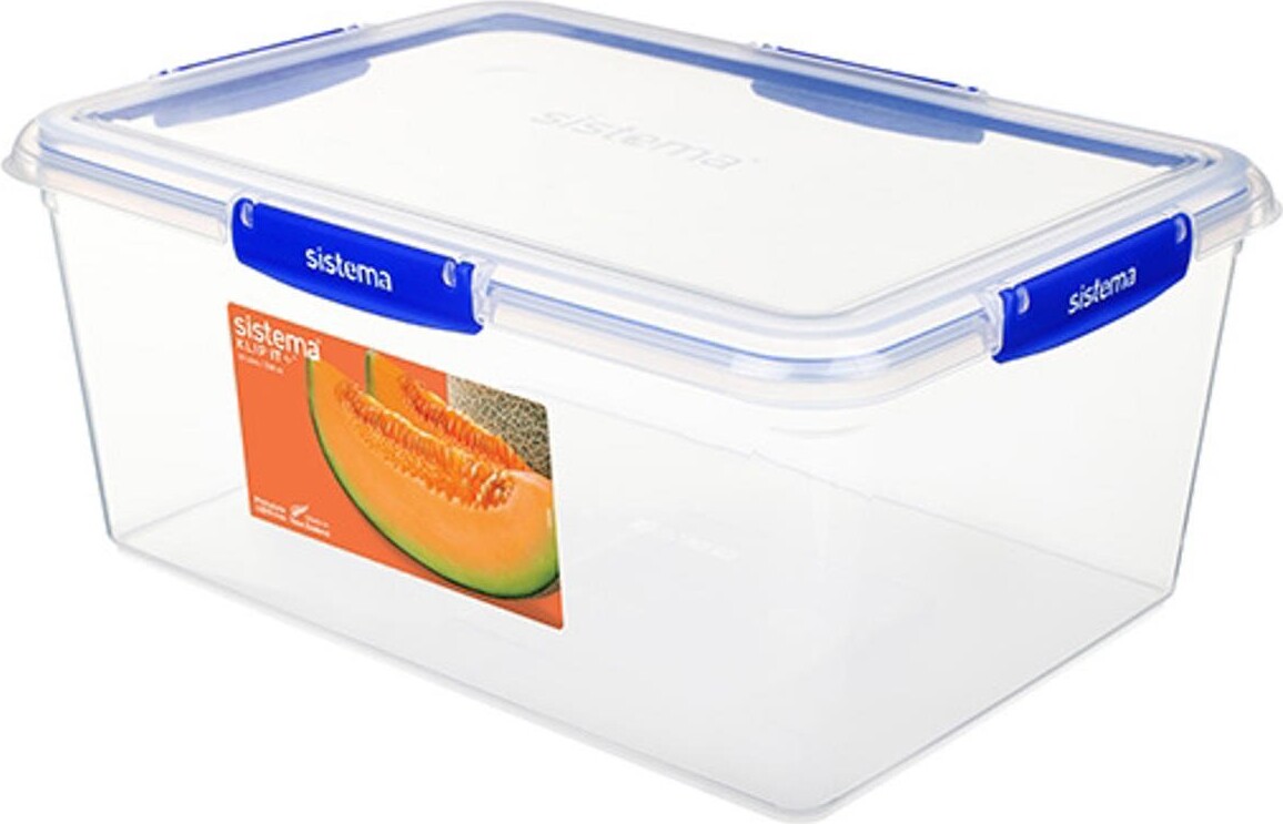 Sistema - Klip It Plus Opbevaringsboks - Rectangle - 10 L