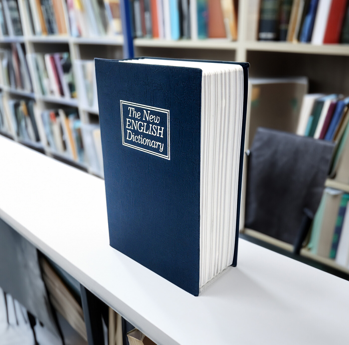 Mad Monkey Bücher Tresor Bærbar Pengeskab Blå