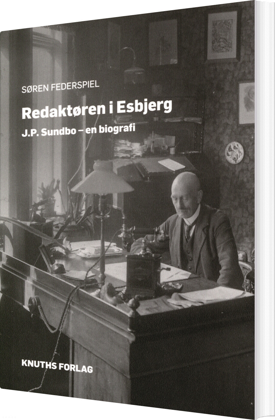 Billede af Redaktøren I Esbjerg - Søren Federspiel - Bog