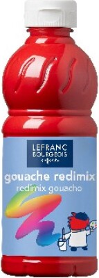 Billede af Lefranc & Bourgeois - Gouache Maling - Redimix - Brilliant Rød - 500 Ml