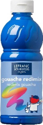 Lefranc & Bourgeois - Akrylmaling - Redimix - Cyan Blå - 500 Ml