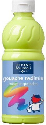 Billede af Gouache Maling - Fluorescent Yellow 500 Ml - Lefranc Bourgeois