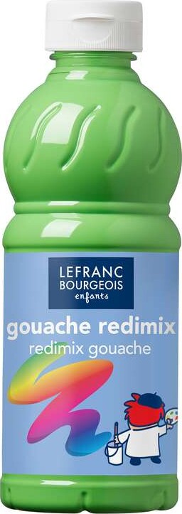 Lefranc & Bourgeois - Akrylmaling - Redimix - Bladgrøn - 500 Ml - Lefranc Bourgeois