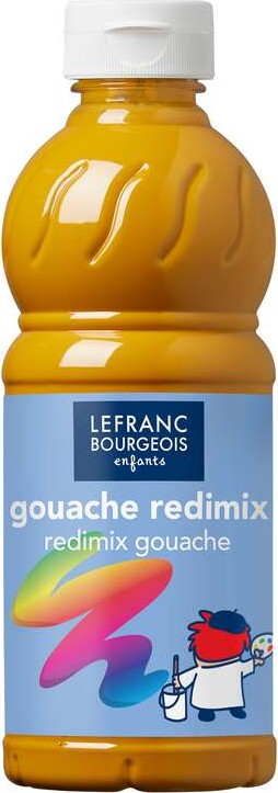 Lefranc & Bourgeois - Akrylmaling - Redimix - Ocre Jaune - 500 Ml - Lefranc Bourgeois