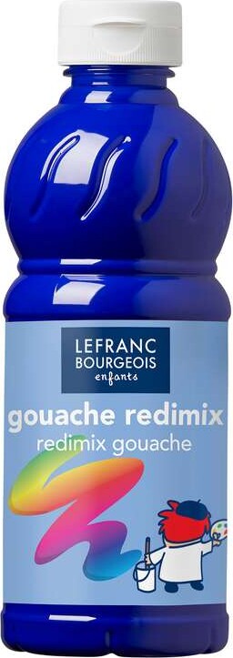 Lefranc Bourgeois - Gouache Redimix Maling - Outremer - 500 Ml