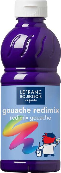 Lefranc & Bourgeois - Akrylmaling - Redimix - Lilla - 500 Ml - Lefranc Bourgeois