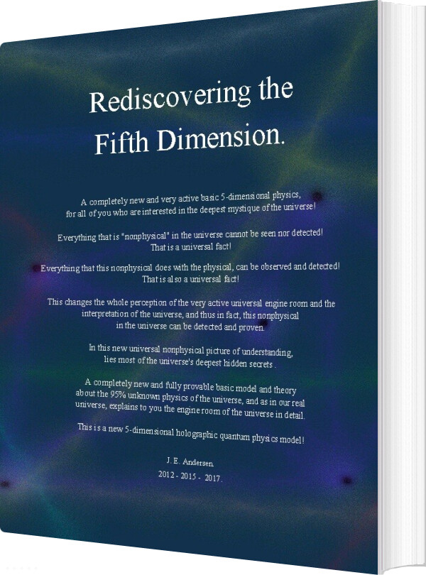 Billede af Rediscovering The Fifth Dimension - Jan Edvin Andersen - English Book