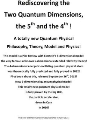 Billede af Rediscovering The Two Quantum Dimensions, The 5th And The 4th! - J.e. Andersen - English Book