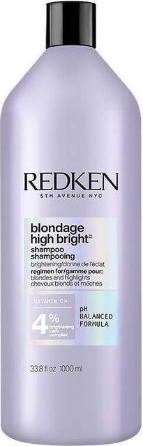 Se Redken - Blondage High Bright Shampoo 1000 Ml hos Gucca.dk