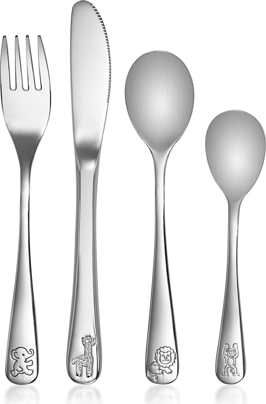 Reer - Børnebestik - Rustfrit Stål - 4 Stk.