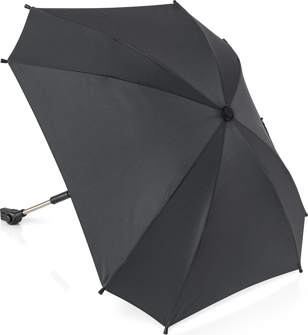 Reer - Parasol Til Klapvogn - Sort - 80 Cm In Diameter And 68 Cm In Height
