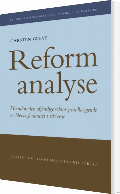 Reformanalyse - Carsten Greve - Bog