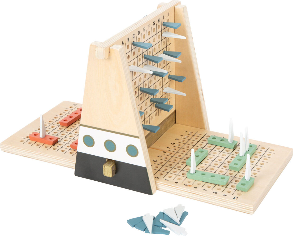 Small Foot - Wooden Strategy Game Battle of the Ships