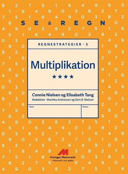 Regnestrategier 5 - Multiplikation - Connie Nielsen - Bog