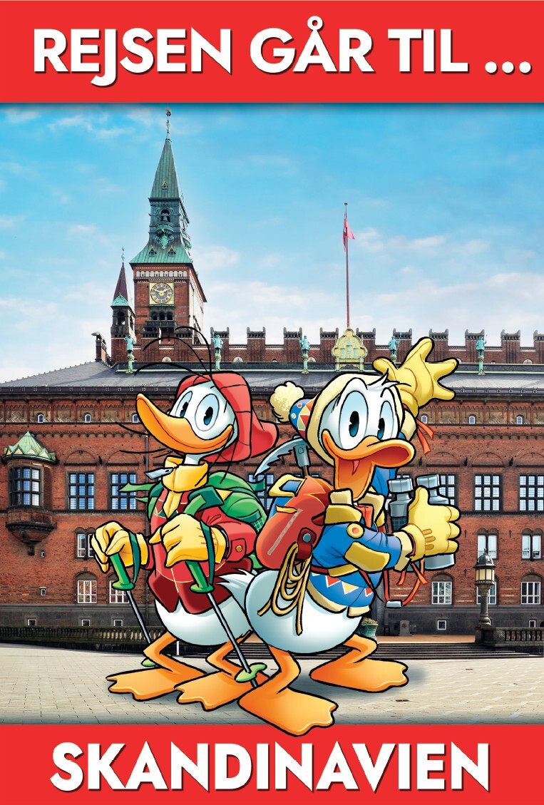 Rejsen Går Til Skandinavien - Bog