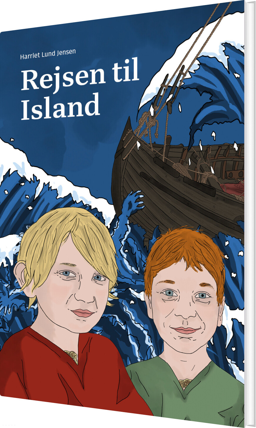 Billede af Rejsen Til Island - Harriet Lund Jensen - Bog