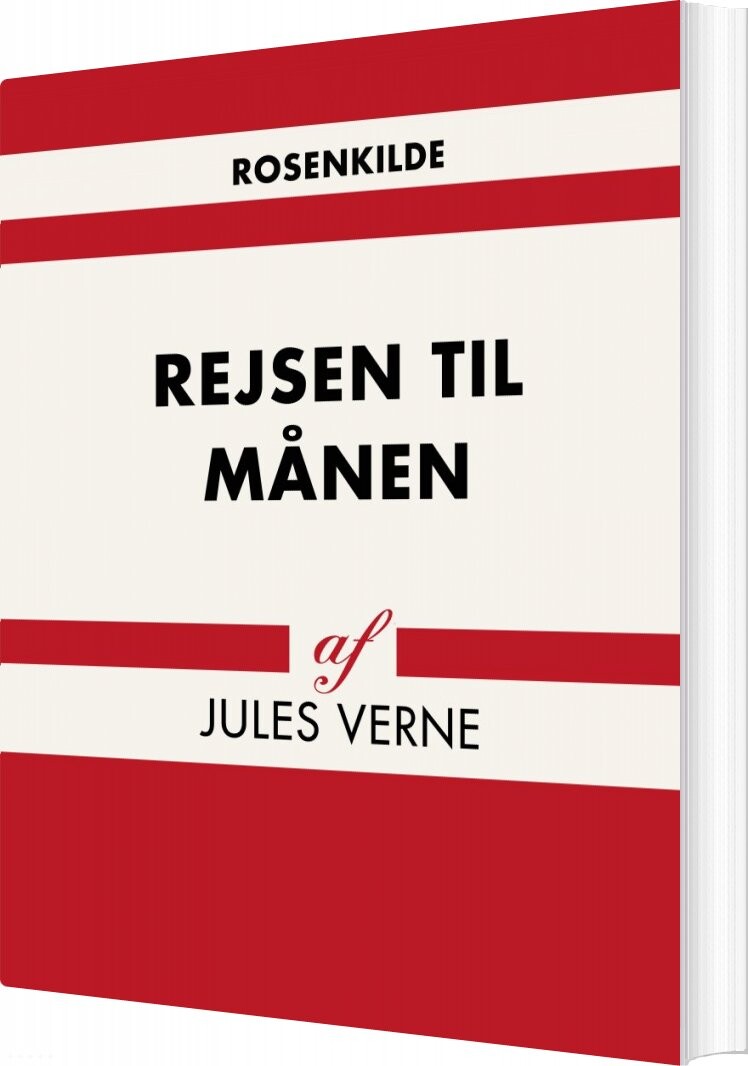 Rejsen Til Månen - Jules Vernes - Bog