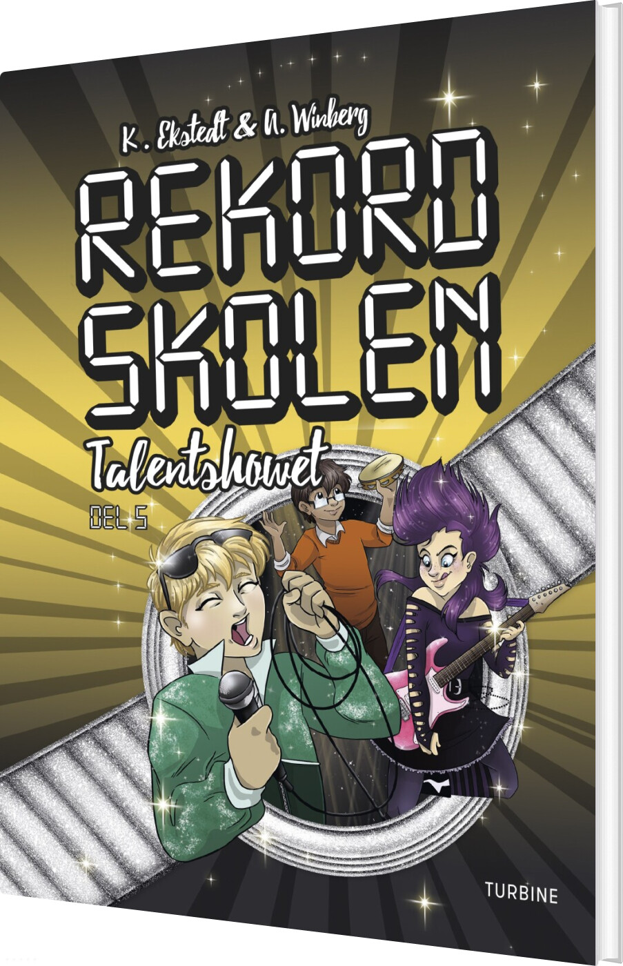 Billede af Rekordskolen, Bog 5 - Talentshowet - Katarina Ekstedt - Bog