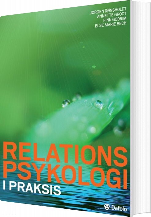 Billede af Relationspsykologi I Praksis - Jørgen Rønsholdt - Bog