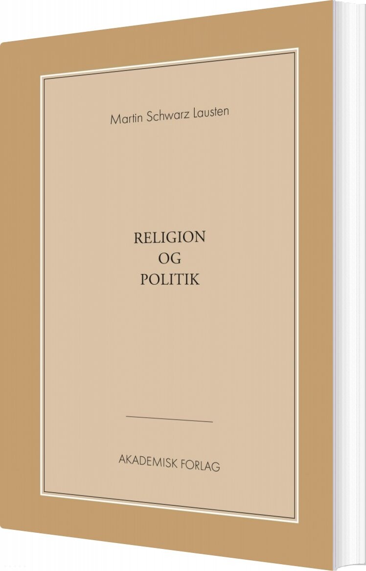 Billede af Religion Og Politik - Martin Schwarz Lausten - Bog