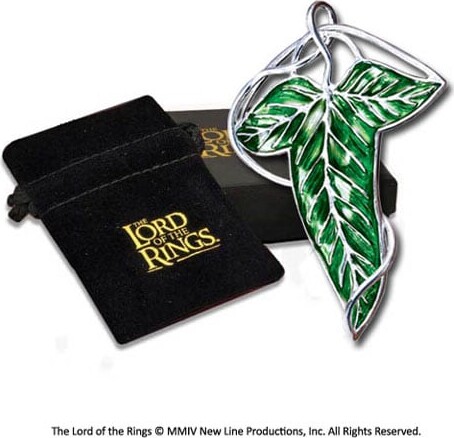 Replica - Leaf Of Lorien - Brooch - The Lord Of The Rings