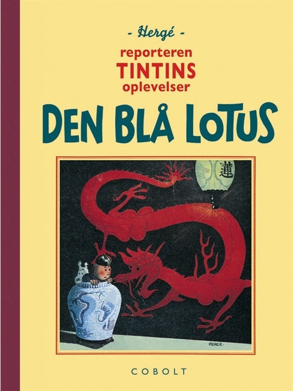 Billede af Tintin - Den Blå Lotus - Hergé - Tegneserie hos Gucca.dk