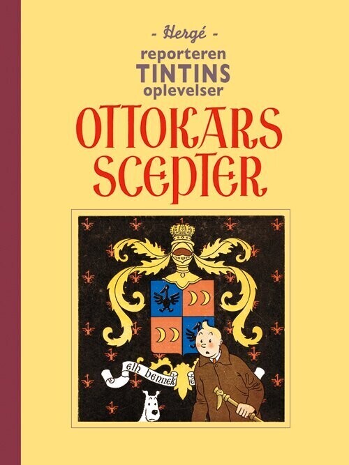 Tintin - Ottokars Scepter - Hergé - Bog