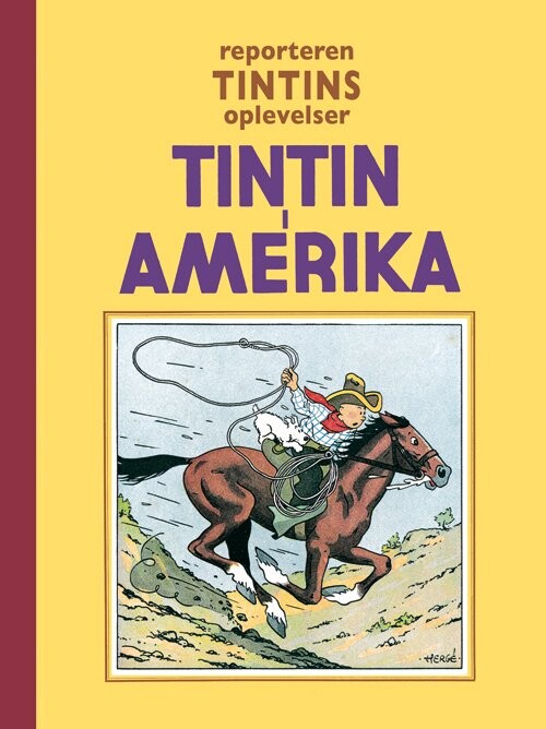 Billede af Tintin - I Amerika - Hergé - Tegneserie hos Gucca.dk