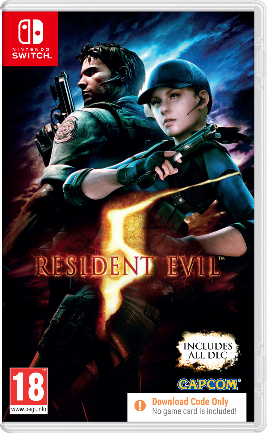 Resident Evil 5 - Kode I Boks  - Nintendo Switch