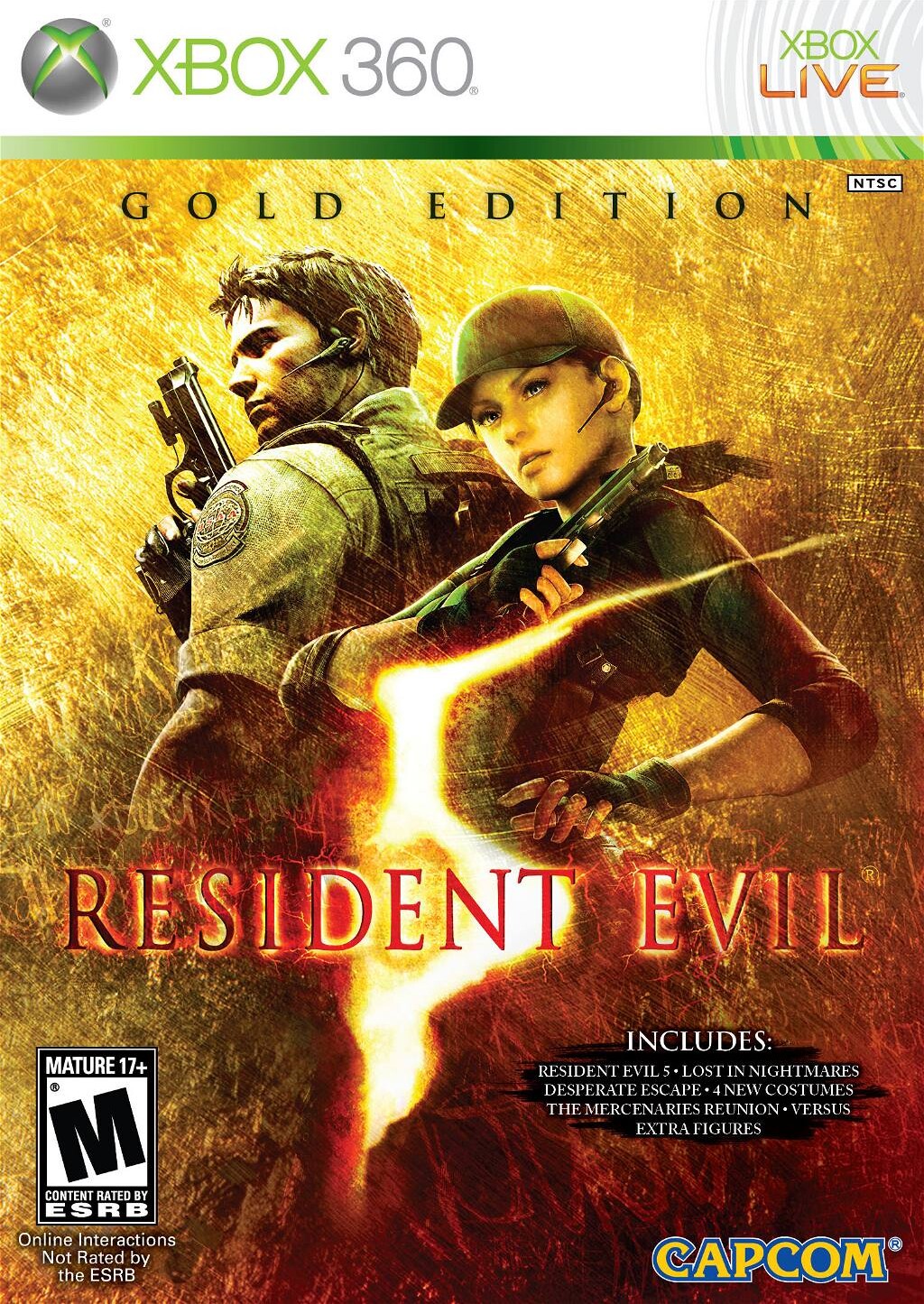 Resident Evil 5: Gold Edition - Import - Xbox 360
